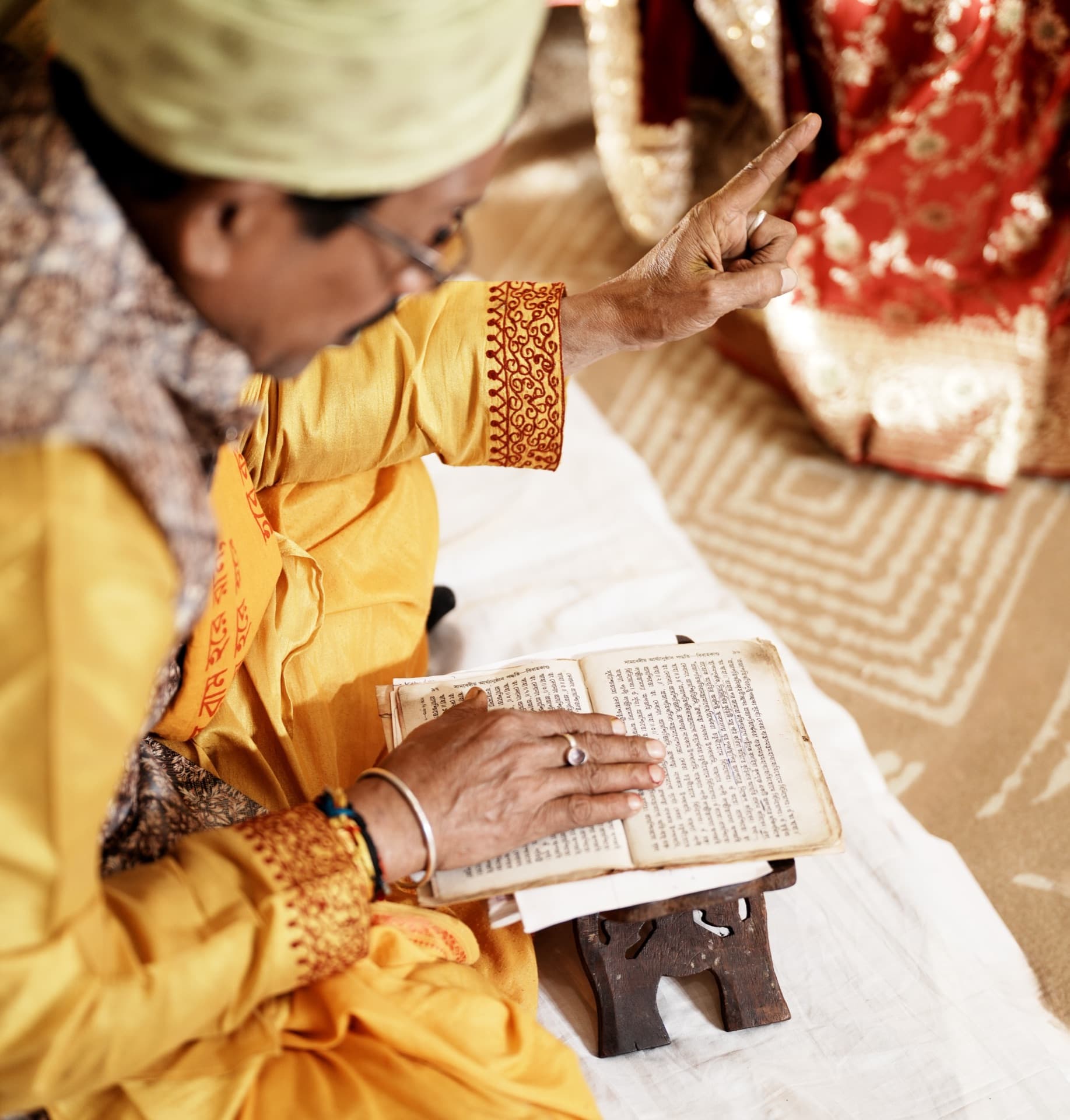 Haldi ceremony — photograph 1