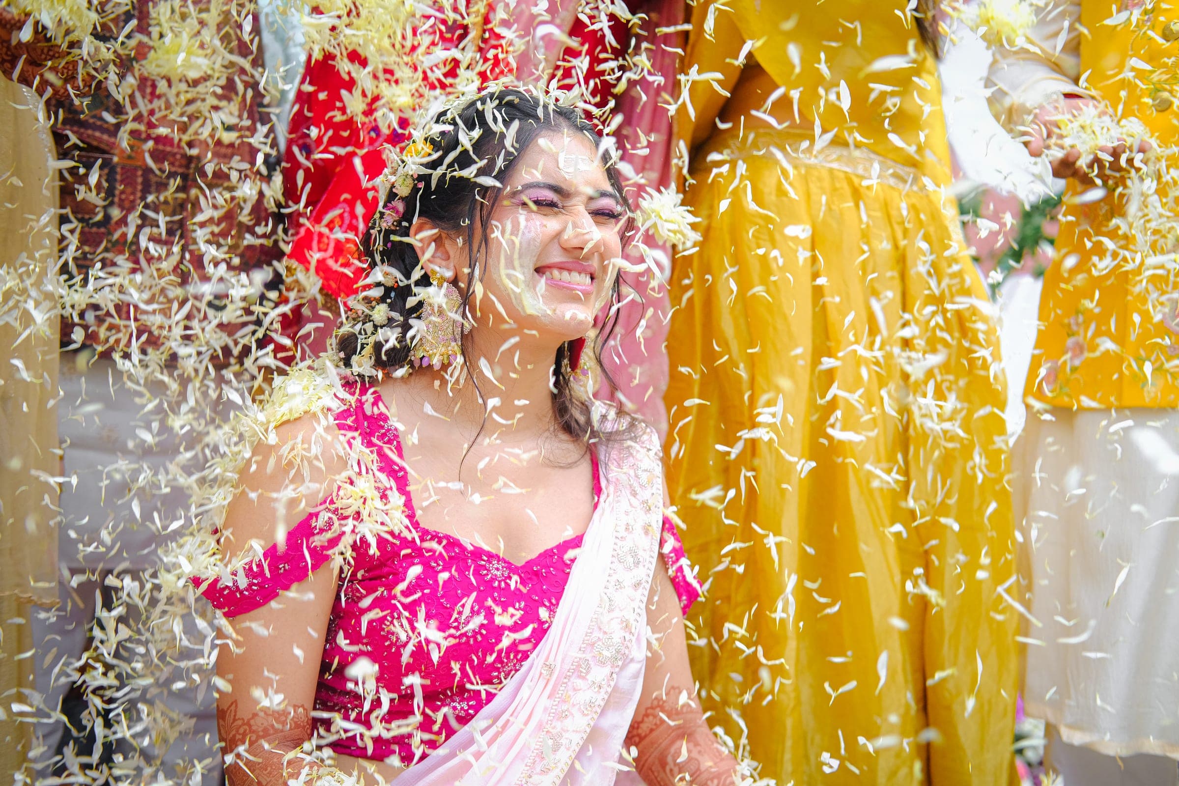 Haldi ceremony — photograph 1