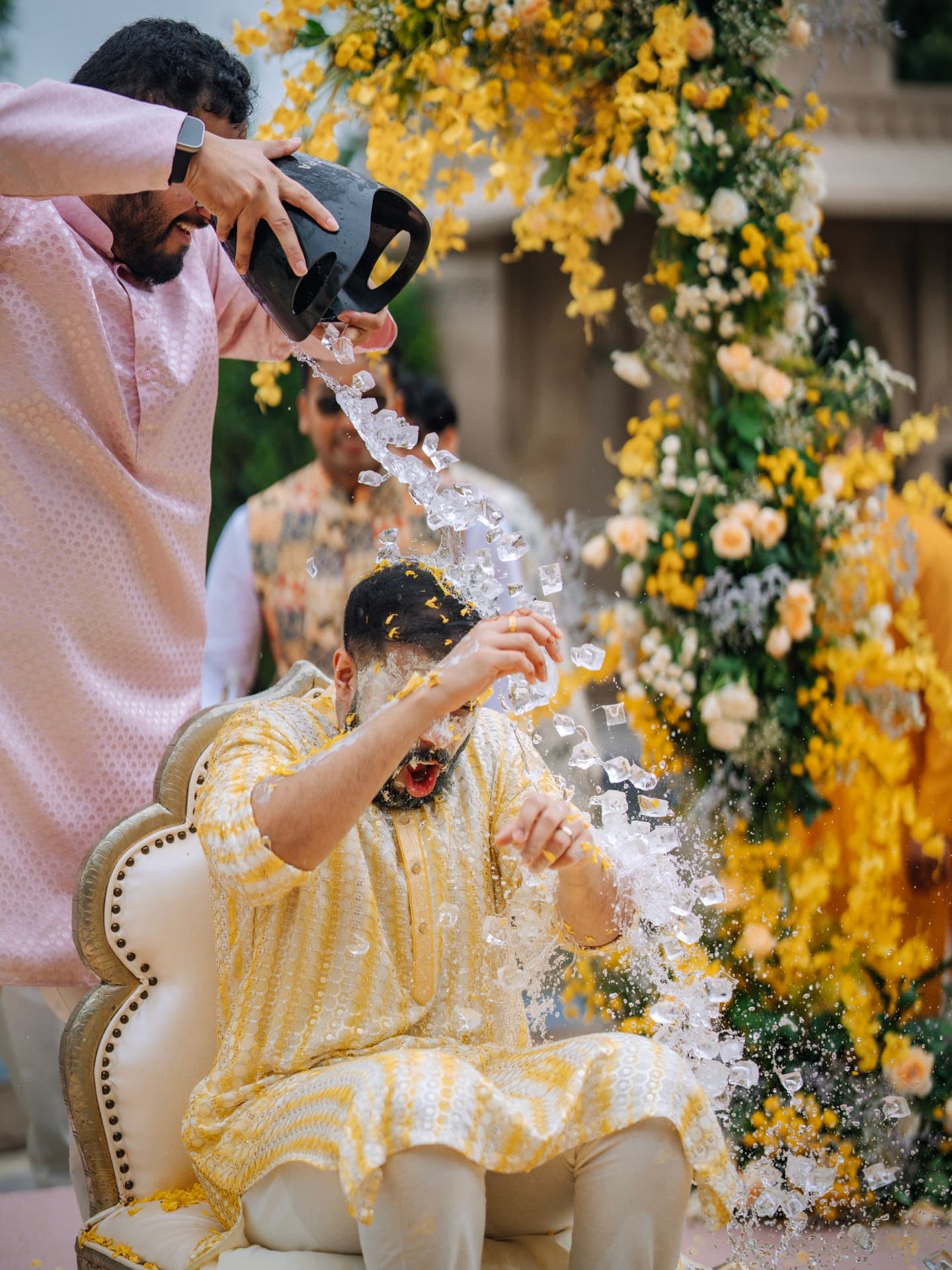 Haldi ceremony — photograph 1