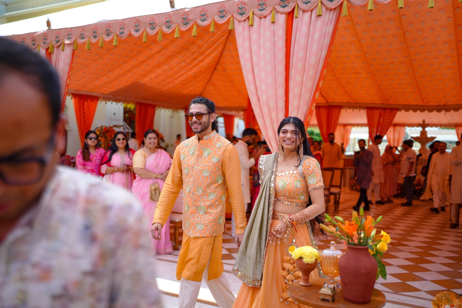 Haldi ceremony — photograph 1